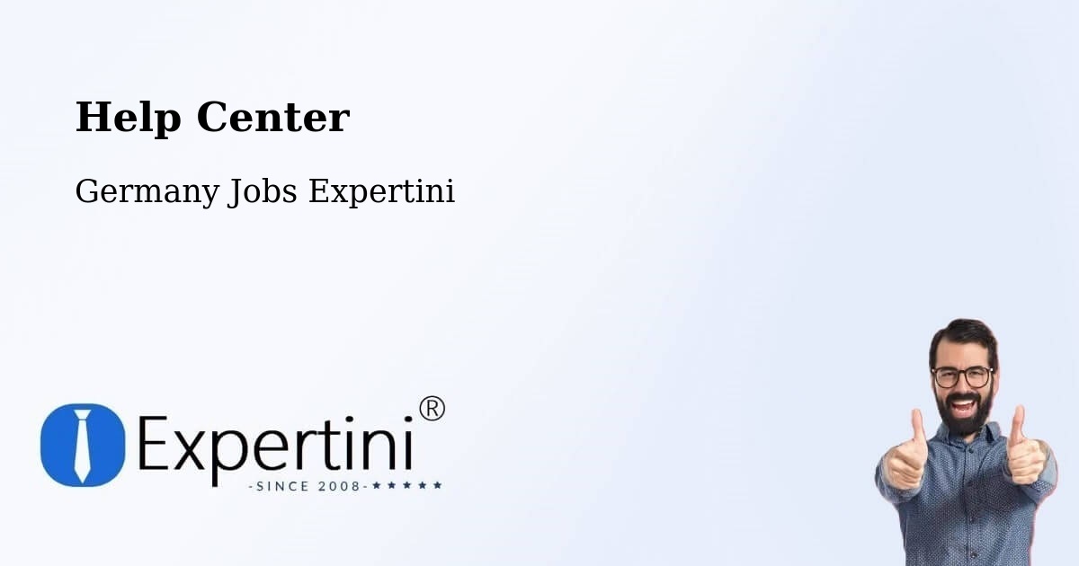 Help Center – Bühl - Germany Jobs Expertini